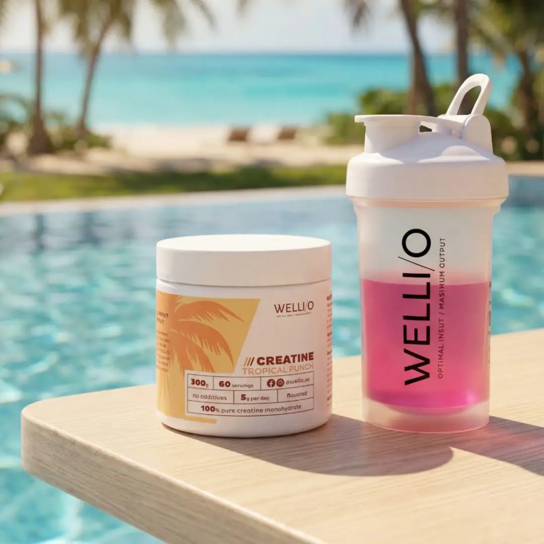 Kreatin Tropical punch WELLIO