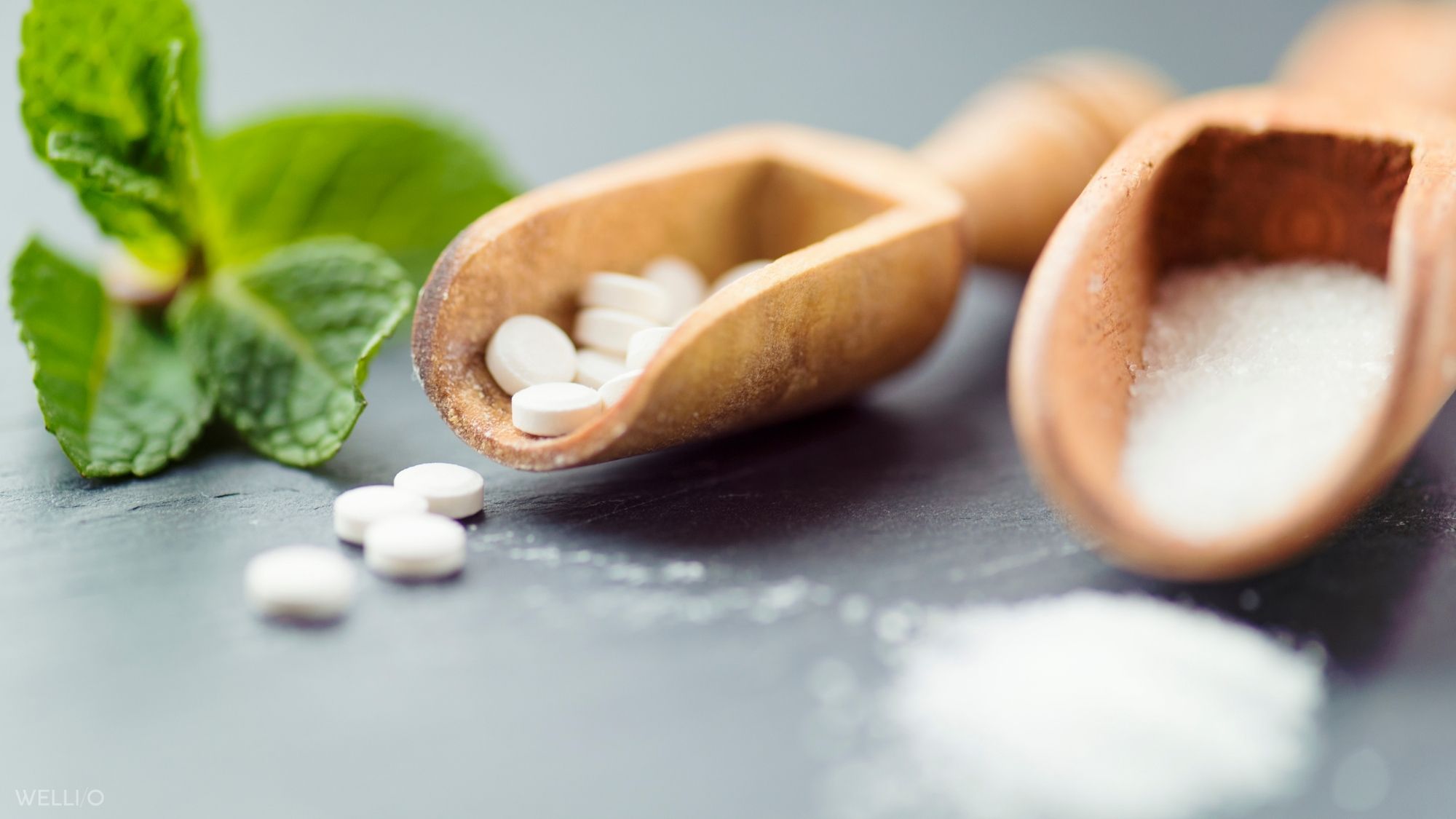 sötningsmedel och vanligt socker