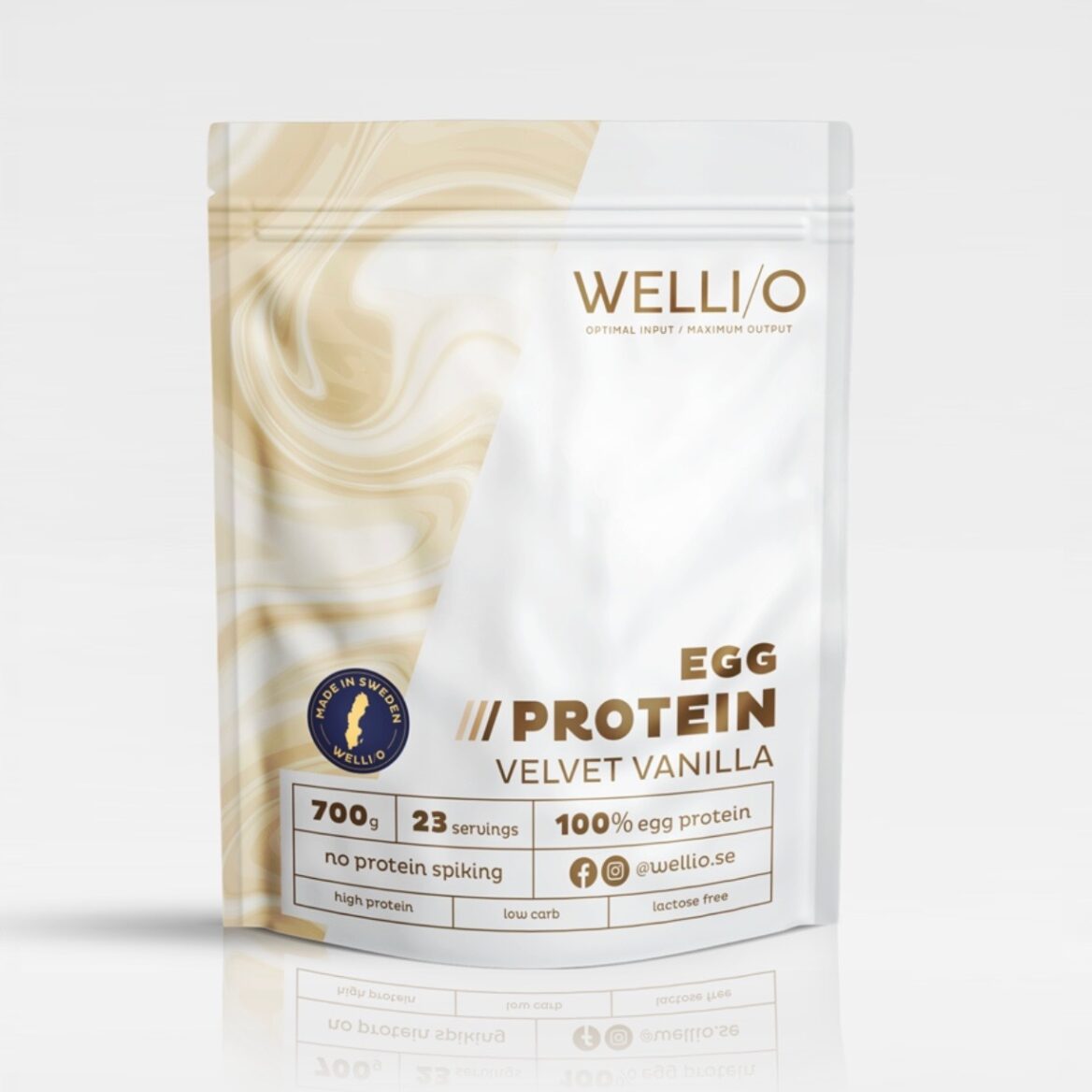 Äggprotein 700 g – Vanilla - Bild 2